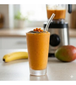 Homoktövis smoothie – a „mindent bele” változat