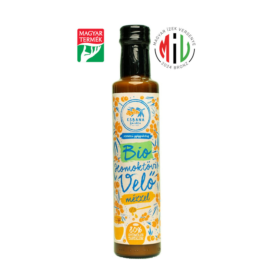 Bio homoktövis velő mézzel 250ml